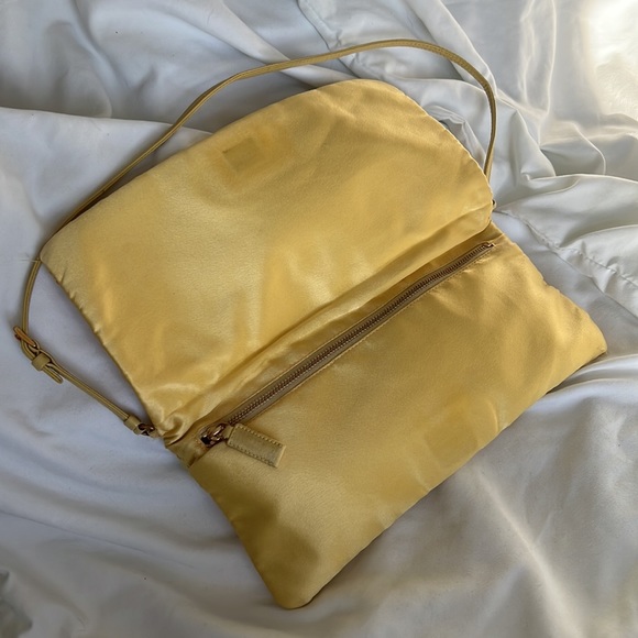 SOLD Prada Yellow Sequined Shoulder Bag - Picture 8 of 13
